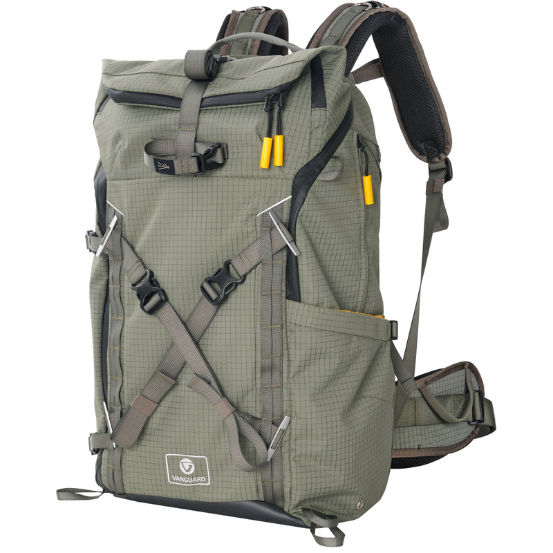 Vanguard VEO Active Birder 56 Spotting Scope Bag / Hiking Backpack (Khaki Green, 47L)