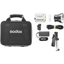 Godox ML60IIBi Bi-Color LED Monolight (AK-B02 Battery Handgrip Kit)