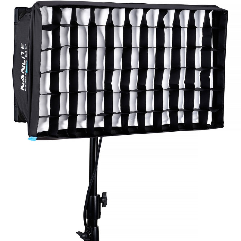 Nanlite Quick Release Softbox with Egg Crate for PavoSlim 120B/C LED Panel