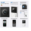 TP-Link Tapo D130 Smart Wired Video Doorbell with Chime