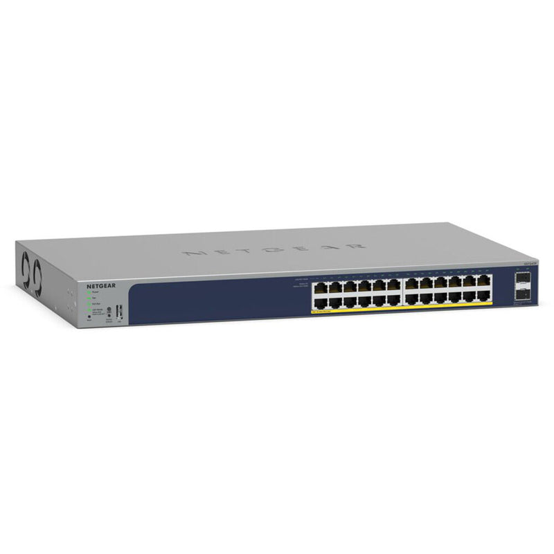 Netgear GS724TPv3 24-Port Gigabit PoE+ Managed Network Switch (190W)