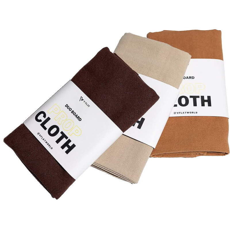 V-FLAT WORLD Prop Cloth (Brown, 3-Pack)