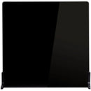 V-FLAT WORLD Duo-Board Double-Sided Background (Black Gloss/Black Matte, 24 x 24")