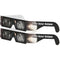 DayStar Filters Eclipse Glasses (Total Solar Eclipse Graphic, 2-Pack)