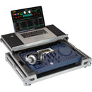 Odyssey Flight Case with Glide Style Laptop Platform for AlphaTheta OMNIS-DUO