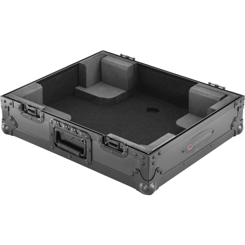 Odyssey Flight Case for Single Turntable (Black Trim and Hardware)