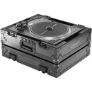 Odyssey Flight Case for Single Turntable (Black Trim and Hardware)