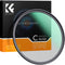 K&F Concept C-Series Black Diffusion Filter (72mm, Grade 1/2)