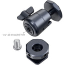 SmallRig 2948B Mini Ball-Head Mounting Support with Removable Cold Shoe (2-Pack)