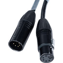 American DJ Tour Link 5P25 Professional Accu-Cable Series 5-Pin DMX Cable (25')