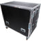 ProX Workstation Case for Broadcast Video Streaming with 2 x 12 RU & 2 x 4 RU Spaceracks (Aluminum colored Hardware)