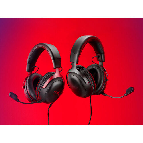 HyperX Cloud III Gaming Headset (Black & Red)