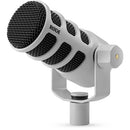 RODE PodMic Dynamic Podcasting Microphone (White)