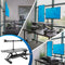 Mount-It! Large Electric Sit-Stand Desk Converter With Dual Monitor Mount