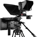 Prompter People Prompter Pal Pro Teleprompter with 12" High-Brightness Monitor & 15.6" RGB-IPS 3G-SDI/HDMI Talent Monitor