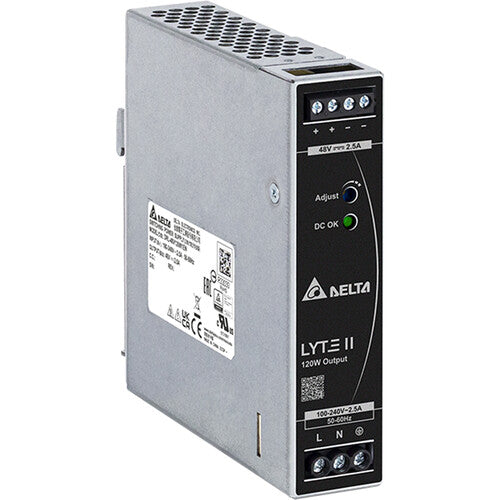 Vivotek DRL-120W Series LYTE II DIN Rail Power Supply