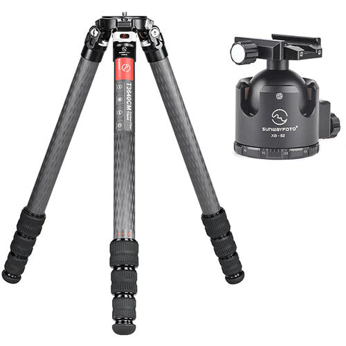 Sunwayfoto T3640CM Master Series Carbon Fiber Tripod and XB-52&nbsp;Low-Profile Ball Head