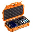 Evergreen Cases Tech Case with PROfoam Insert (Orange, Medium)