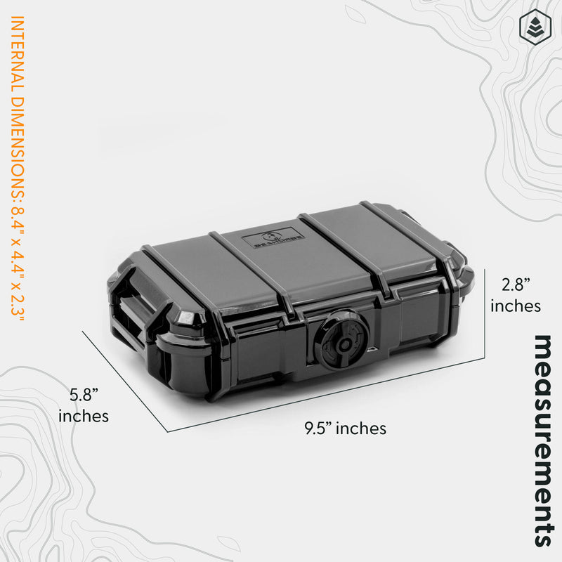 Evergreen Cases Tech Case with PROfoam Insert (Orange, Medium)