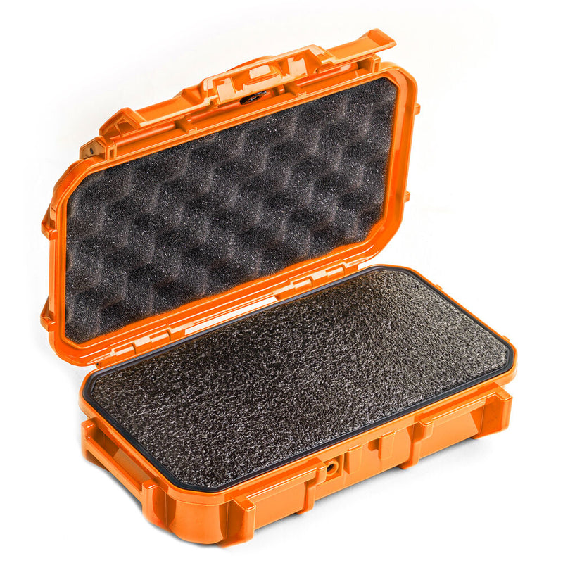 Evergreen Cases Tech Case with PROfoam Insert (Orange, Medium)