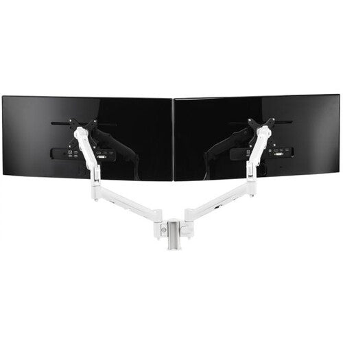 Atdec AWMS-2-D13-F Dual Dynamic Arm Mount (White)