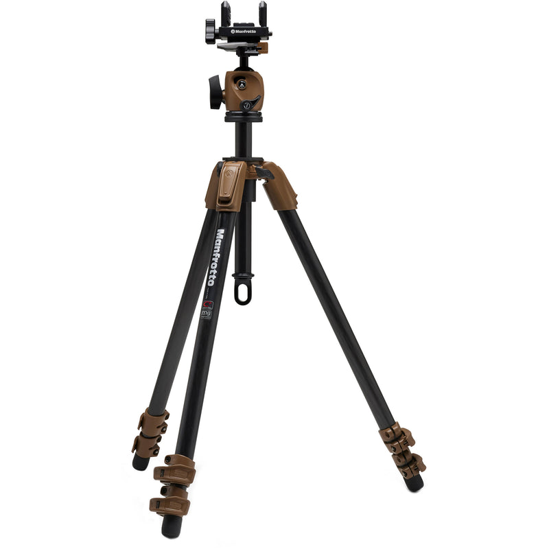 Manfrotto Alpha S.H.O.T. Ball Head Carbon Fiber Tripod Kit