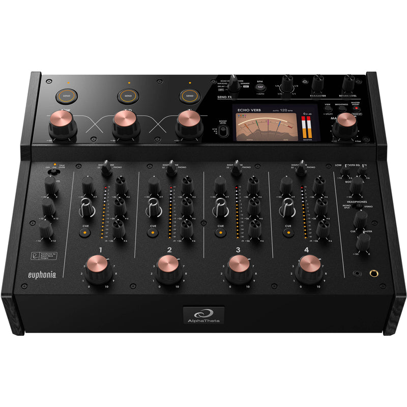 AlphaTheta Euphonia Professional 4-Channel Rotary Mixer