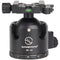 Sunwayfoto XB-52DL Low-Profile Ball Head with Arca-Type Lever Release QR Clamp