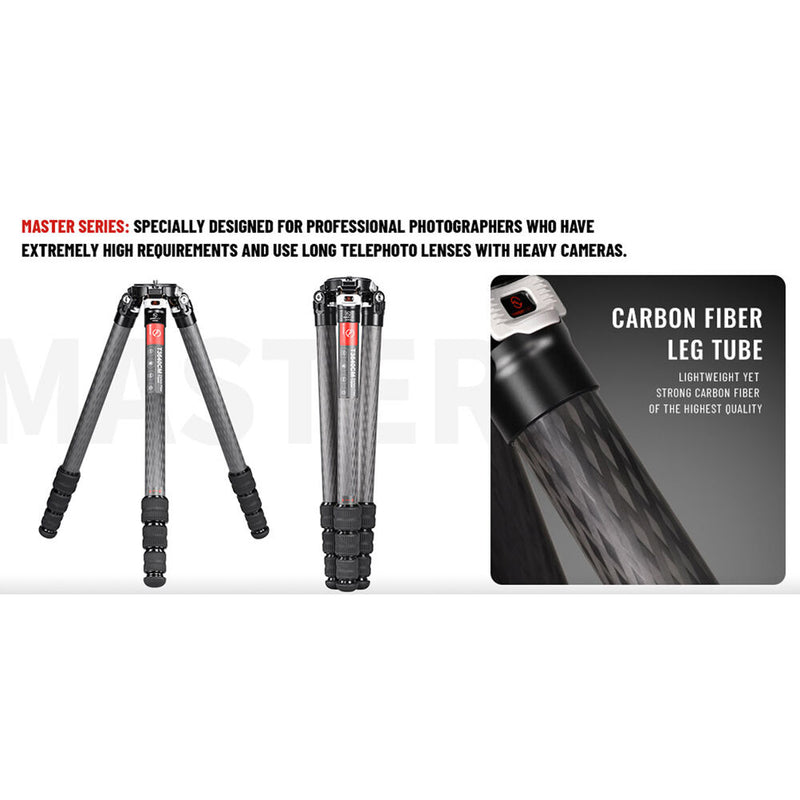 Sunwayfoto T3640CM Master Series Carbon Fiber Tripod and XB-52&nbsp;Low-Profile Ball Head