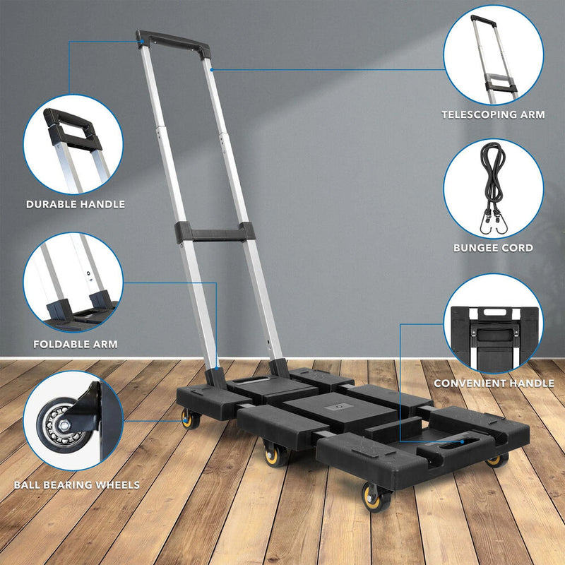 Mount-It! MI-954 Folding Hand Truck Dolly