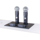 Heckler Console Insert for Dual Shure SBC 220 or SBC 240