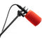 Bubblebee Industries The Spacer Bubble Windshield & Fur Cover System for Shotgun Mics (Red, XS+)