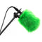 Bubblebee Industries The Spacer Bubble Windshield & Fur Cover System for Shotgun Mics (Chroma Key Green, XS+)