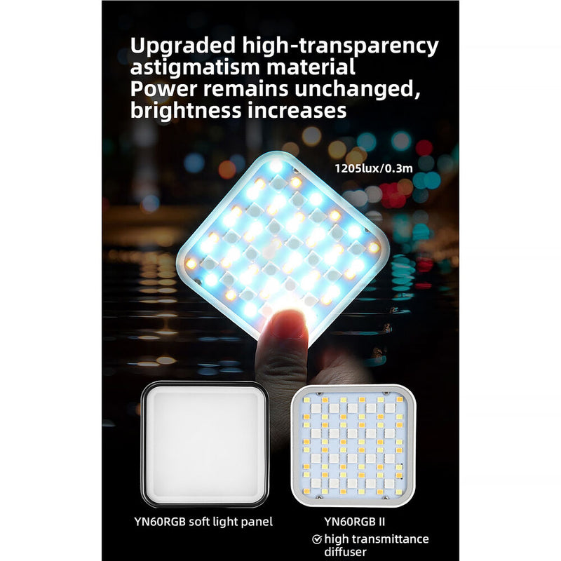 Yongnuo YN60 RGB II Pocket LED Light Panel (White)