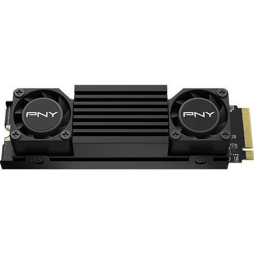 PNY XLR8 Gaming 1TB CS3150 M.2 NVMe PCIe 5.0 Internal SSD with Black Heatsink