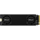 PNY XLR8 Gaming 1TB CS3150 M.2 NVMe PCIe 5.0 Internal SSD with Black Heatsink