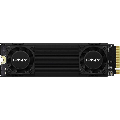 PNY XLR8 Gaming 1TB CS3150 M.2 NVMe PCIe 5.0 Internal SSD with Black Heatsink