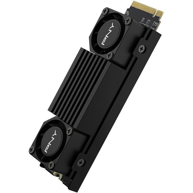 PNY XLR8 Gaming 1TB CS3150 M.2 NVMe PCIe 5.0 Internal SSD with Black Heatsink