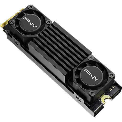 PNY XLR8 Gaming 1TB CS3150 M.2 NVMe PCIe 5.0 Internal SSD with Black Heatsink