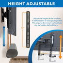 Mount-It! MI-SB50 Universal Soundbar Mount Brackets for TV And Wall Installation