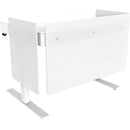 Heckler Modesty Panel Set for Heckler Lectern 4U (Frosted Cast Acrylic)