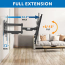 Mount-It! MI-14003 Heavy Duty Full Motion TV Wall Mount for 37 to 80" Displays