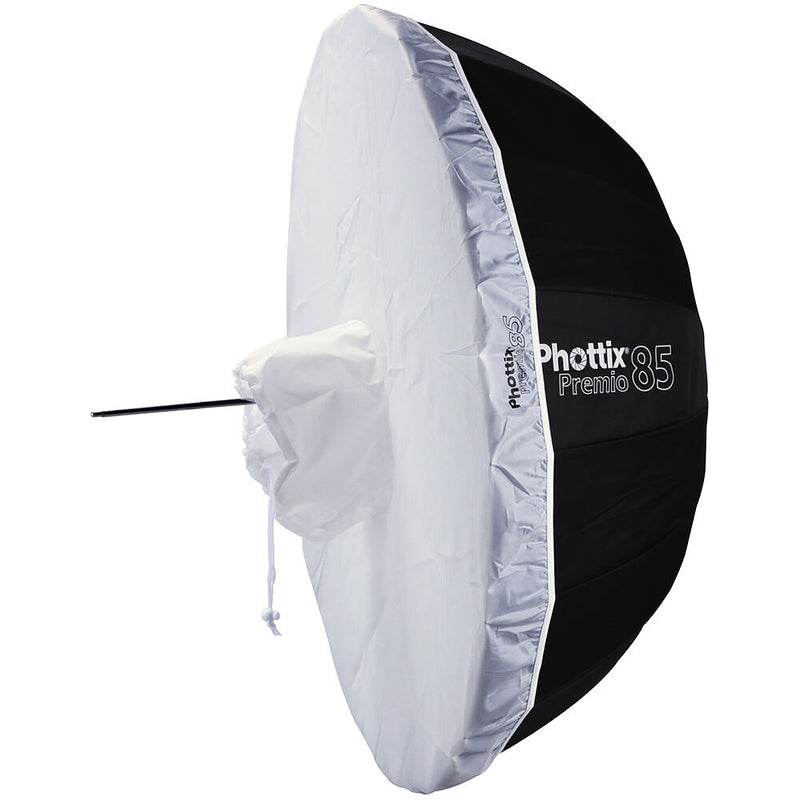 Phottix Premio Reflective Umbrella with Diffuser (33", Silver)