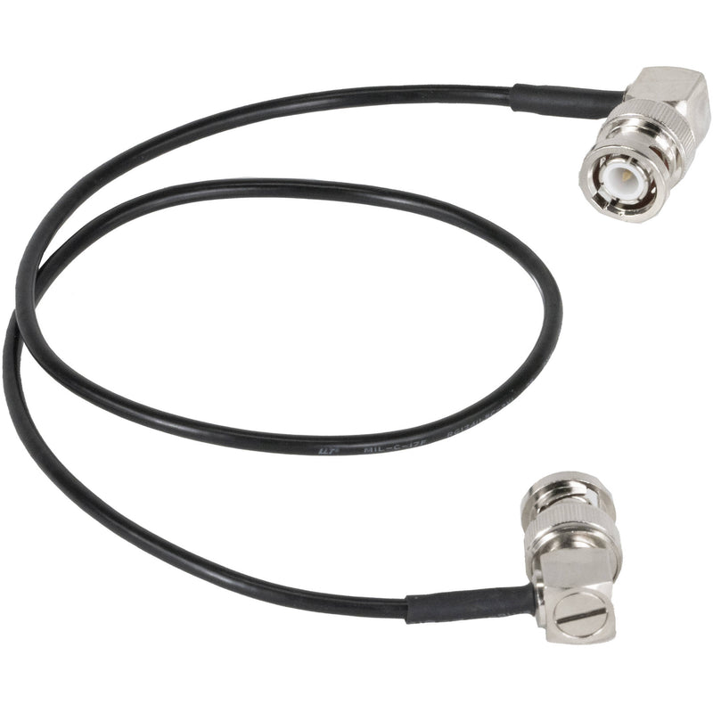 Tilta Thin Right-Angle to Right-Angle BNC SDI Cable (20")