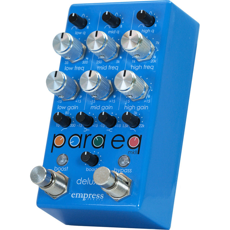 Empress Effects ParaEq MKII Deluxe Parametric 3-Band Equalizer Pedal