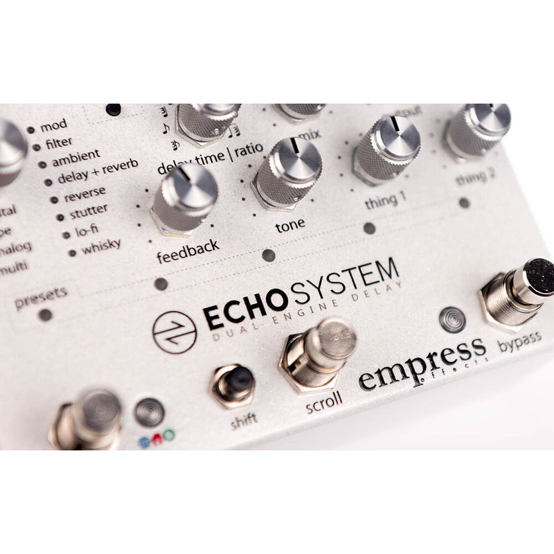 Empress Effects Echosystem Dual-Engine Delay Pedal