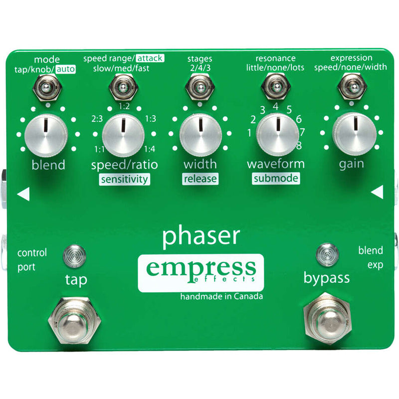 Empress Effects Phaser Modulation Effect Pedal