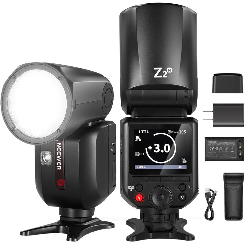 Neewer Z2-N TTL Round Head Flash Speedlite for Nikon