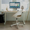 Mount-It! Compact Height Adjustable Sit-Stand Desk with Drawer