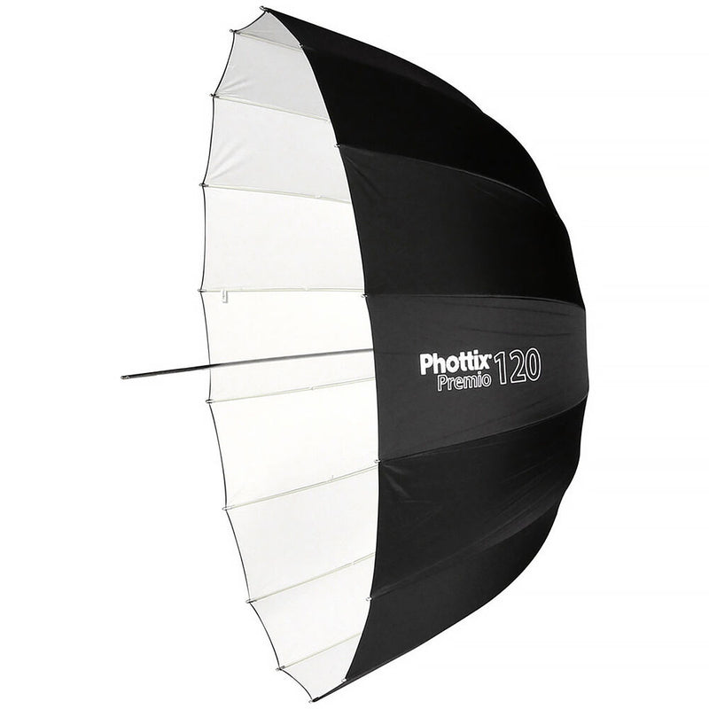 Phottix Premio Reflective Umbrella with Diffuser (47", White)